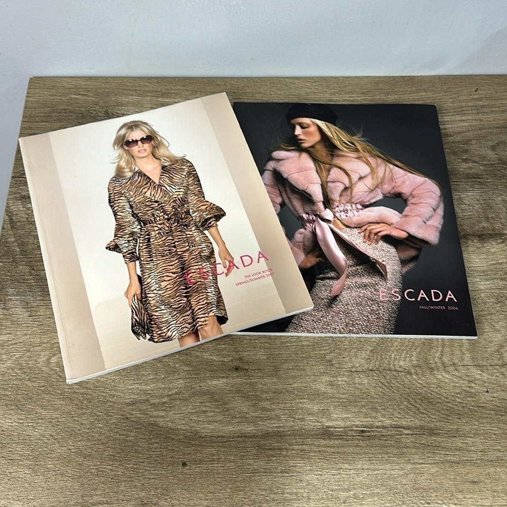 Escada Look Books set of 2